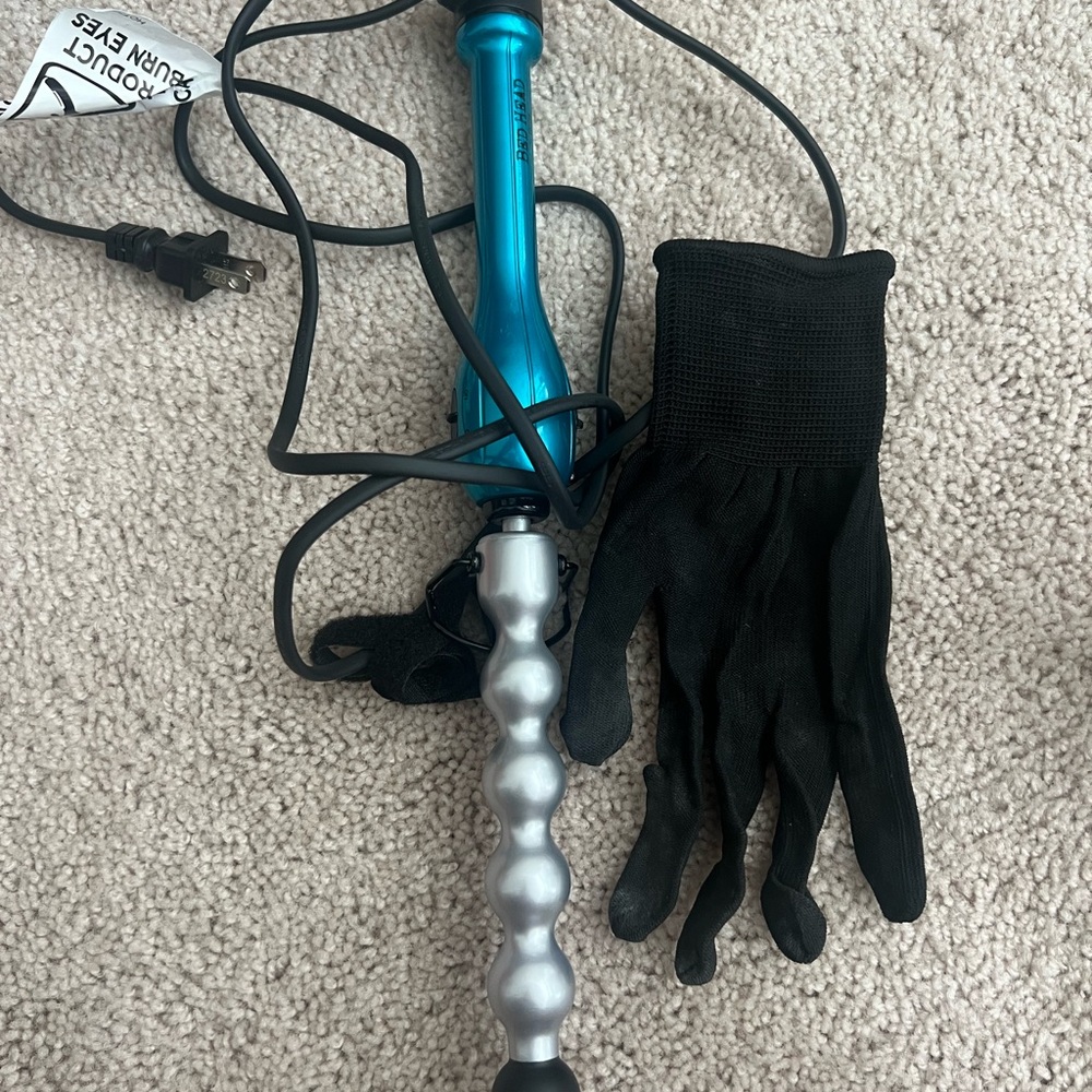 BedHead Blue and Silver Styling Tool